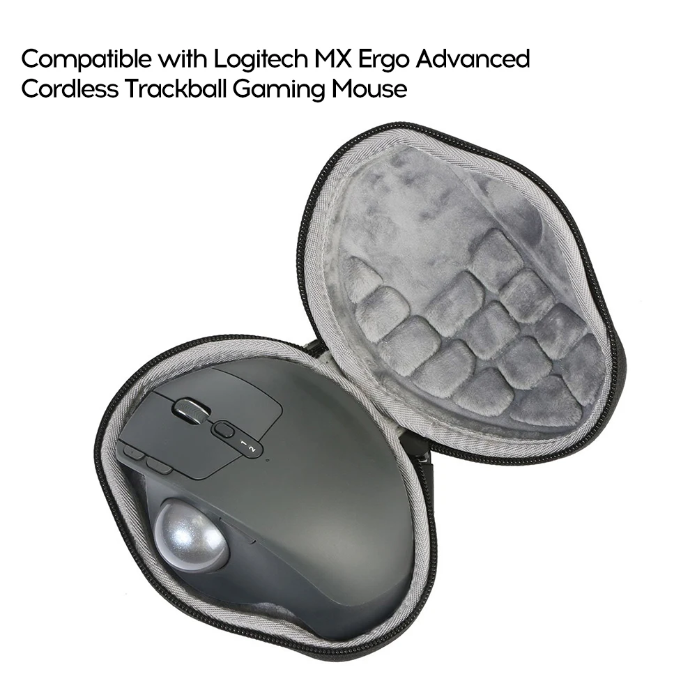 EVA чехол для мыши, жесткий чехол для путешествий, совместимый с logitech MX Ergo Advanced, Беспроводная игровая мышь для трекбола