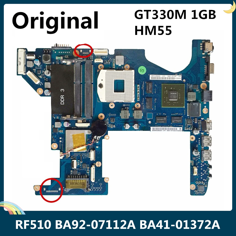 Placa base LSC para ordenador portátil Samsung RF510, BA92-07112A, GT 330M, 1GB, HM55, DDR3