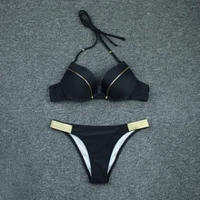  Swimsuit Push Up Bikini 2022 Women Bikini Set Swimwear Female Swimming Bathing Suit Brazilian Biqiunis Lady Bather Beachwear 