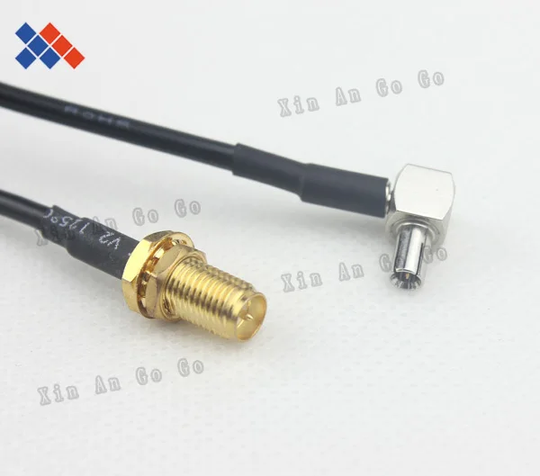 RP-SMA женский TS9 правый угол для ZTE 3G модему EMS или DHL соединительный кабель |