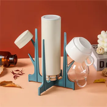 

Bottle Drying Rack Baby Feeding Bottles Drain Rack Pacifier Cleaning Dryer Drainer Storage Creative Tree Branch Drying Holder S