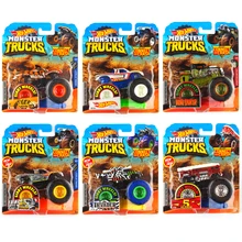 1: 64 оригинальные горячие колеса гигантские колеса Crazy Barbarism Монстр металлическая модель грузовика игрушки Hotwheels большая ножная машина детский подарок на день рождения