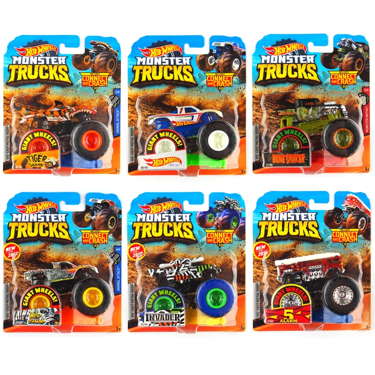 Оригинальные гигантские колеса Hot Wheels 1:64 сумасшедшая варварская монстра
