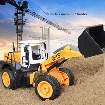 

1:16 RC Truck 2.4G Remote Control Bulldozer RC Engineering Excavation Bulldozer Model Vehicles For Kids Toys Hobby
