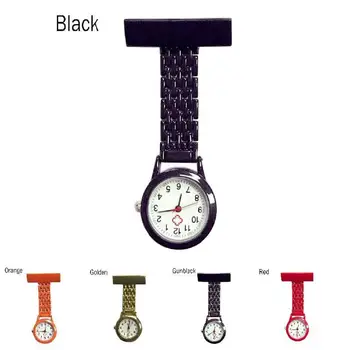 

Fashion Nurse Doctor Pocket Watches Quartz Watch Brooch Pocket Brooch Clip Medical Nurse Pocket Nursing Watch With Free Battery