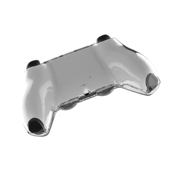 

Hard PC Clear Shell Protective Case Cover Skin For Playstation 5 PS5 Controller