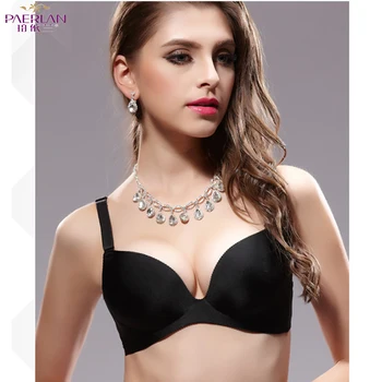 

PAERLAN Sexy Bra Fashion Racerback Bra Lady ABC Cup Steel Circle Underwear Bra Lady Brallete Brassiere Detachable shoulder