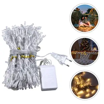 

1Pc Romantic Curtain Light LED String Light Wedding Party With EU Plug