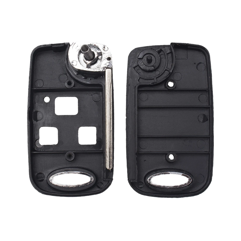 Dandkey 2/3 кнопки дистанционного управления Fob модифицированный флип-чехол для ключей для Toyota Corolla Yaris Carina Cruiser Camry Avensis автомобильный чехол для ключей