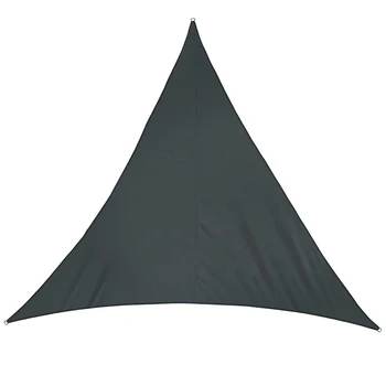 

Sun Shade Sail Swimming Pool Canopy UV Block Shelter Awning Outdoor Patio Protection Triangle Backyard With Ropes Garden