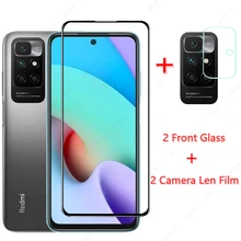  For Xiaomi Redmi 10 Glass for Xiaomi Redmi 10 9 9T Note 11 10 Pro 5G 10S 9S Poco M4 X4 Pro Tempered Glass Screen Protector Film 