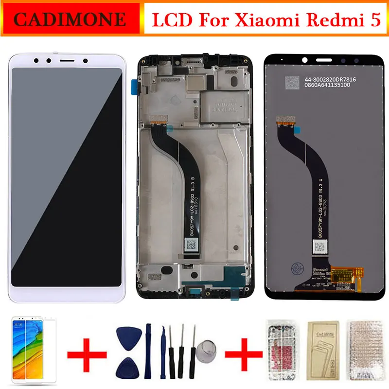 5 7 &quotдля Xiaomi Redmi ЖК экран с рамкой Замена для 1440*720 разрешение в сборе MDG1 mtti