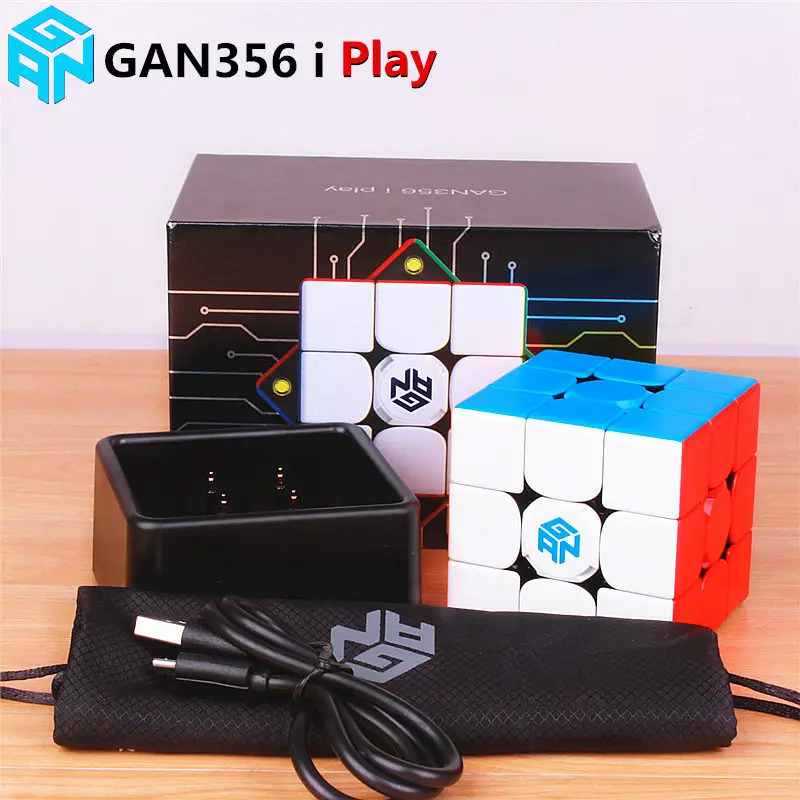GAN356 I Play Magnetic Speed Magic Cube Station приложение для онлайн соревнований GAN 356 Magnets Puzzle Cubes
