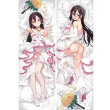 Японское аниме меч онлайн Kirito Kirigaya Kazuto Throw Otaku Dakimakura подарки постельные принадлежности длинная подушка для объятий чехол 150x50 см