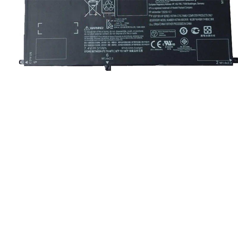  GZSM laptop battery AO02XL For HP ElitePad 1000 G2 Series battery for laptop HSTNN-LB5O HSTNN-UB5O 