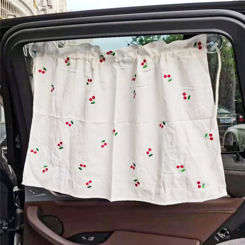 

Car Sun Shade Curtain Strong Suction Cup Auto Interior Window Sunshade Protector UV Protection Sun Visor Block for Children Kid