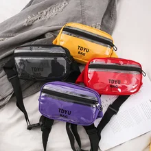 Стиль INS тренд Hong Kong стиль книги и искусства груди пакет корейский стиль мужчины и женщины холщовая сумка на пояс через плечо Ba