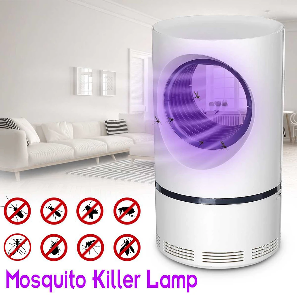 

Led Mosquito Killer Lamp UV Night Light USB Insect Killer Bug Mosquito Trap Electric Photocatalytic Repellent Trap Lamp