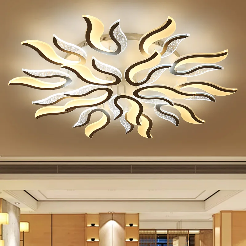 

2017 modern acrylic LED Ceiling Lights for Living Room Ultrathin ceiling lamp Decorative lampshade Lamparas de techo
