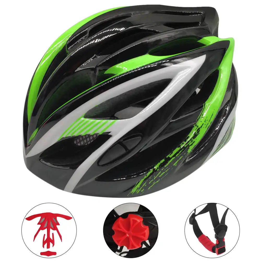 Mtb自転車ヘルメットサイクリングヘルメットとリアライト男性女性超 