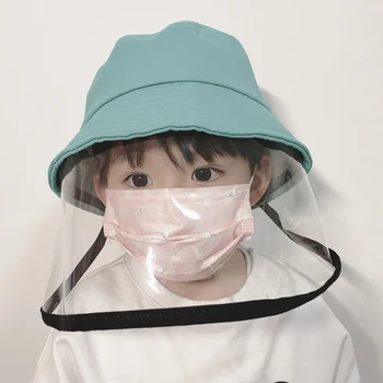 

Multifunctional Bucket Hat Fisherman Cap Anti-spitting Anti-fog Protective Hat Health Protective
