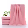 6 Colors Plain Hand Towel Coral Fleece Cleaning Towel Coral Velvet Soft Microfiber Hand Towel 35x75cm 4