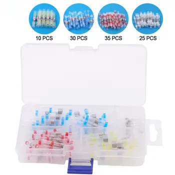 

Electrical Wire Connectors Insulated Solder Sleeve Tube Heat Shrink Solder Terminal Waterproof Butt Connectors