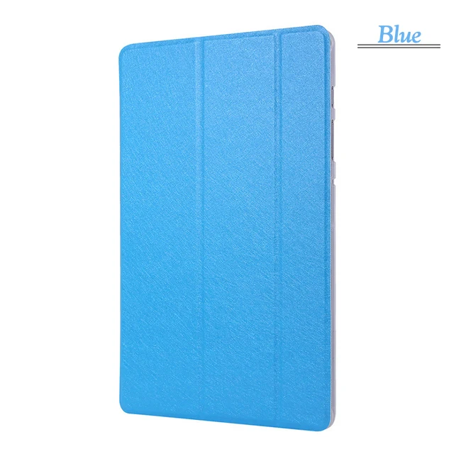 Case For Samusng Galaxy Tab A7 Lite 8.7'' 2021 SM-T220 SM-T225 Leather PC Back Cover Stand Auto Sleep Smart Magnetic Folio Cover Blue