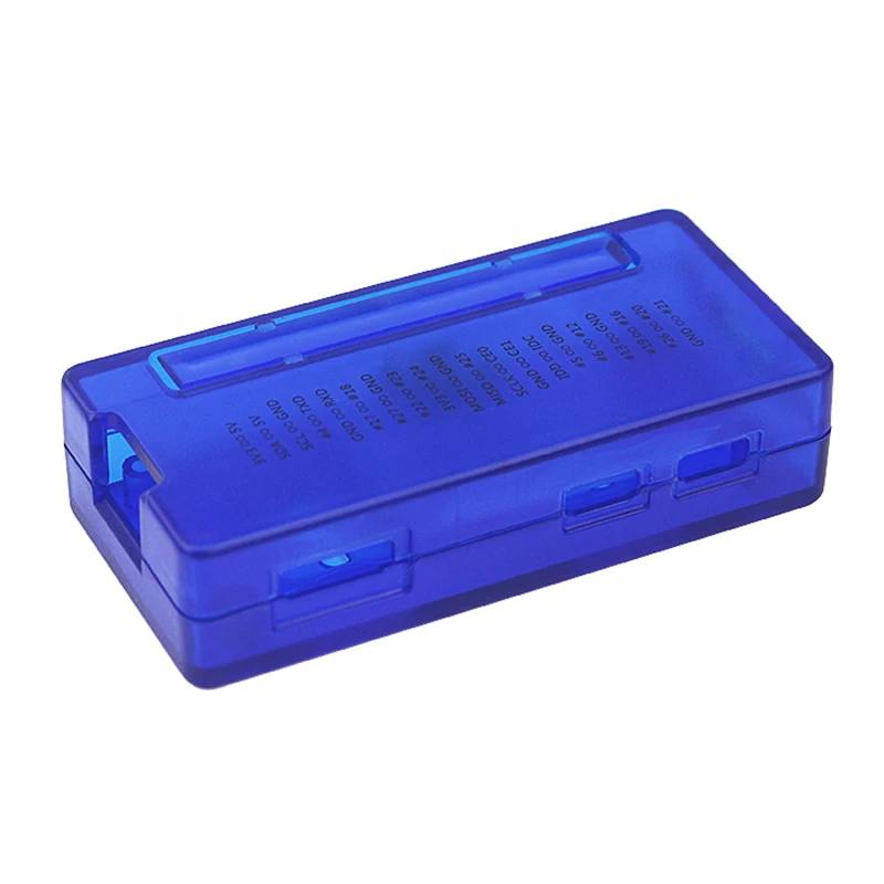Blue Пластиковый Чехол для Raspberry Pi Zero W/Raspberry Pi Zero V1.3 - Цвет: Blue