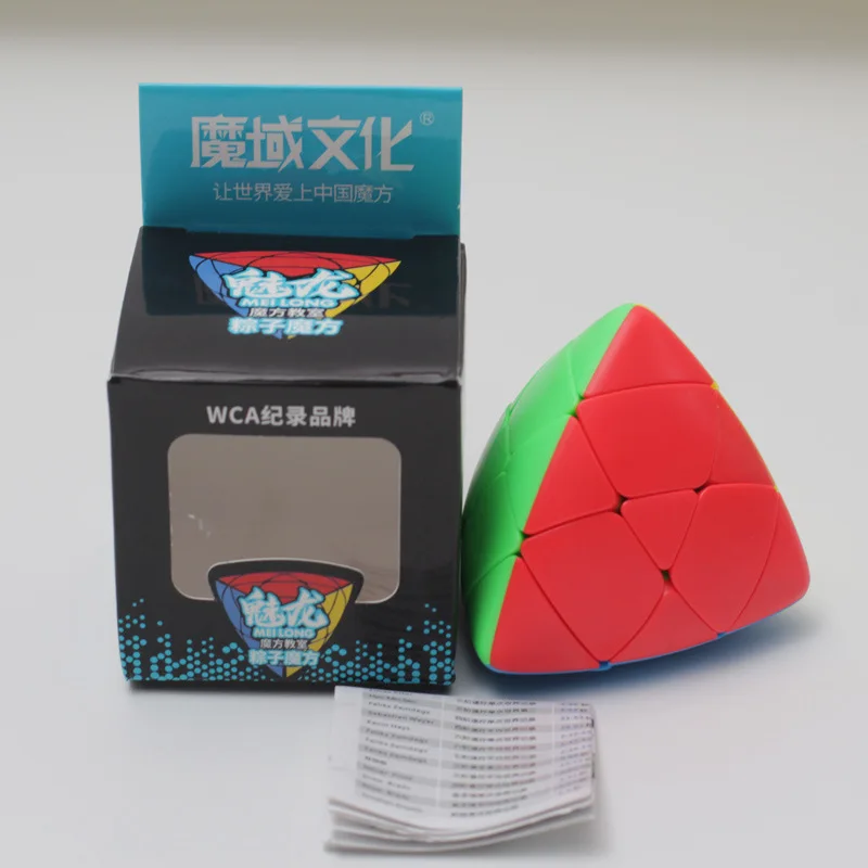 MoYu рисовый пельмень MeiLong 3x3 4 цвета волшебный куб ультра-гладкая головоломка