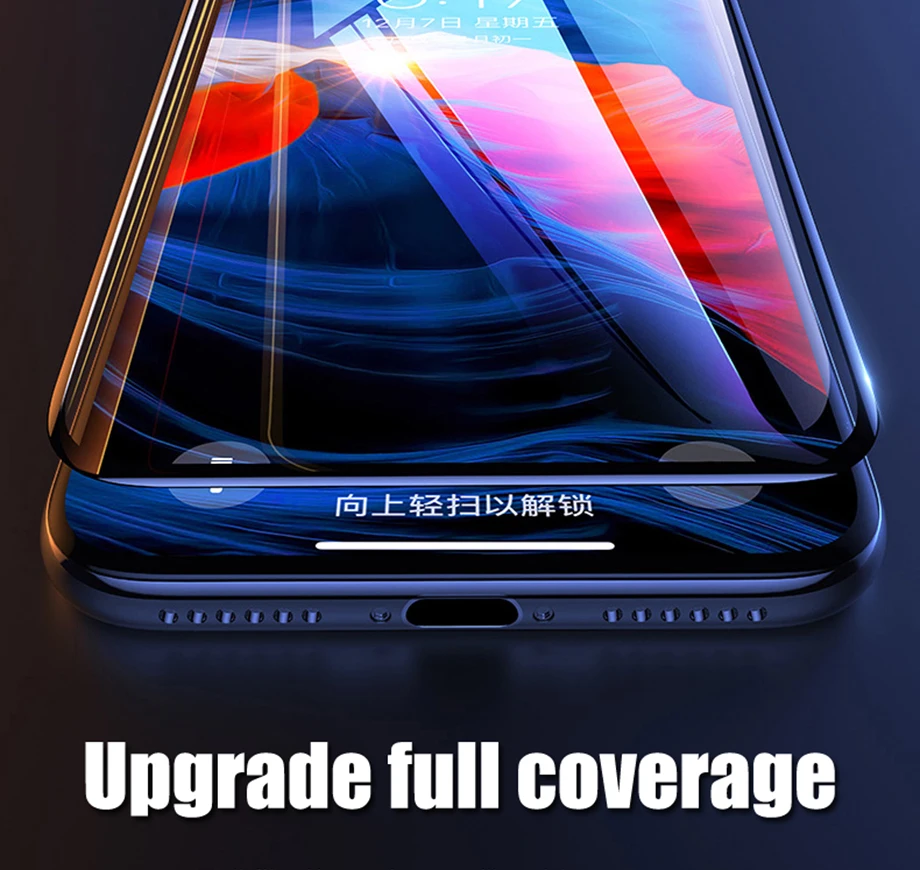 100D защитное закаленное стекло на iPhone 6 6s 7 8 Plus X 11 Pro Max Защитная кромка изогнутая для iPhone XR XS MAX
