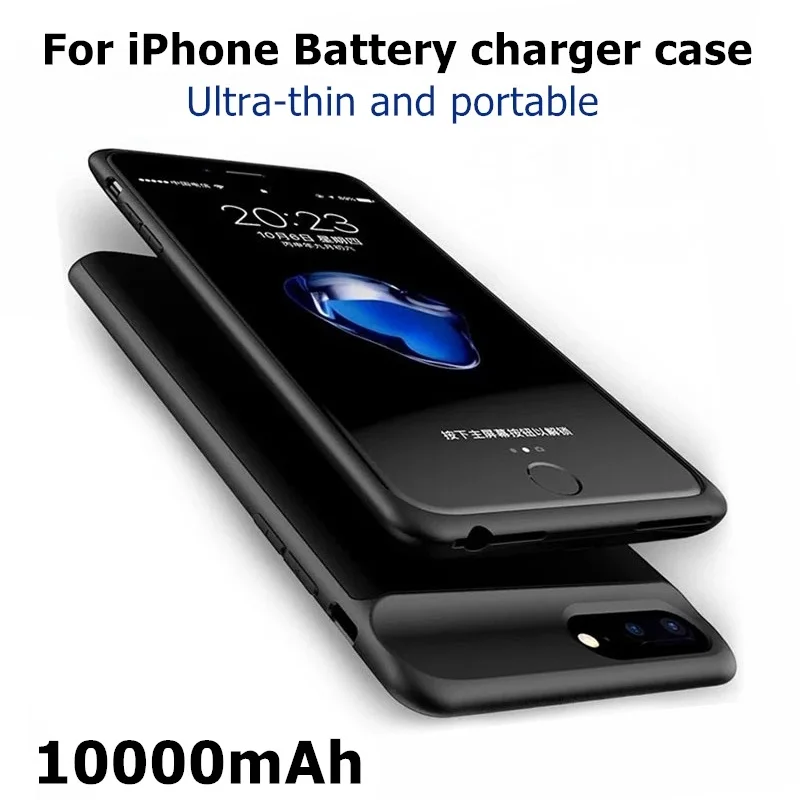 Чехол с зарядным устройством для iPhone 5 SE 5S 6 7 8 6S Plus чехлы 12 mini 11 Pro Max X XS MAX XR чехол