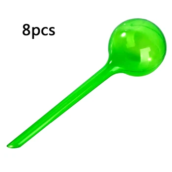 

8pcs/Set Self-watering system Imitation Glass Plant Waterer Flowers Automatic Watering Device Water Cans Drip Garden Supplies