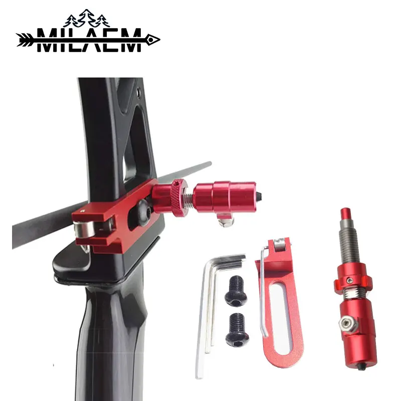 

1Set Archery Arrow Rest Cushion Plunger Magnesium Alloy Left/Right Hand Recurve Bow Shooting Outdoor Sports Accessories