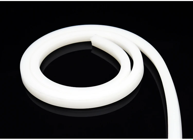 TEN-HIGH Square Solid Silicone Seal Strip Size Length 10 Meter Sealing Silicone Rubber Strips 5mm x 10mm