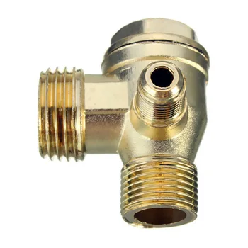 

Brass DIY Air Compressor Home Accessories Check Connector Threaded Tool Male