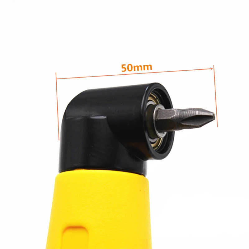 Right Angle Electric Drill Extension 90 Degree Batch Bender Cornerer Turn Labor-Saving Bending Positive Negative Screwdriver