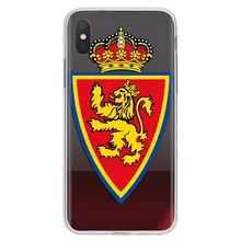 Para Xiaomi Redmi 4A 7A S2 Nota 8 3S 3S 4 4X4 5X5 6 Plus 7 6A Pro teléfono móvil F1 Real Zaragoza FC equipo de fútbol logotipo funda de móvil suave de TPU(China)