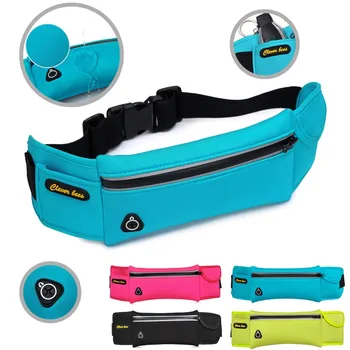 

Unisex Running Pockets Outfit Fitness Invisible Mobile Phone Bag Outdoor Sports Bag Mobile Phone Zipper Pouch Packs Belt Purse