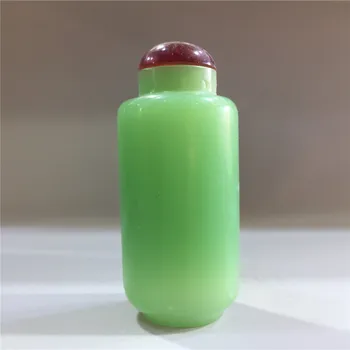 

Chinese Old BeijingOld goods glass Painted Snuff Bottle