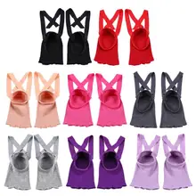 Женские нескользящие хлопковые массажные спортивные носки для йоги с поперечным поясом, эластичные носки для фитнеса, балета, танцев с открытым носком и пятью носками