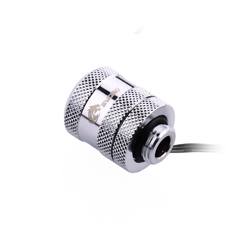 Acessórios de Tubo de Bykski g1 12x16 mm Petg com Tira Clara Od16 mm Acessórios de Tubo Rígido Acrílico Prata Preto B-ltjt-x16 - Imagem 3