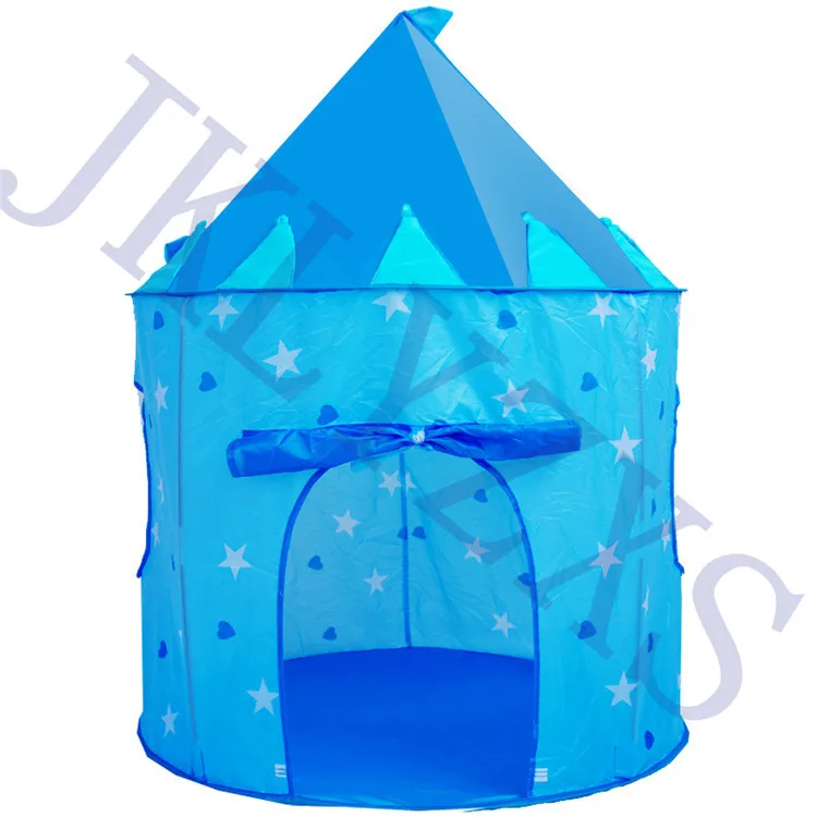 9 Colors Play Tent Portable Foldable Boy Girls Prince Folding Tent Children Boy Castle Play House Kids Gifts Outdoor Toy Tents