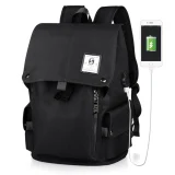 

Brand USB Charging Male Backpack Laptop Backpack Anti Theft Backpacks Large Capacity Multi-layer Space Casual Style Bag