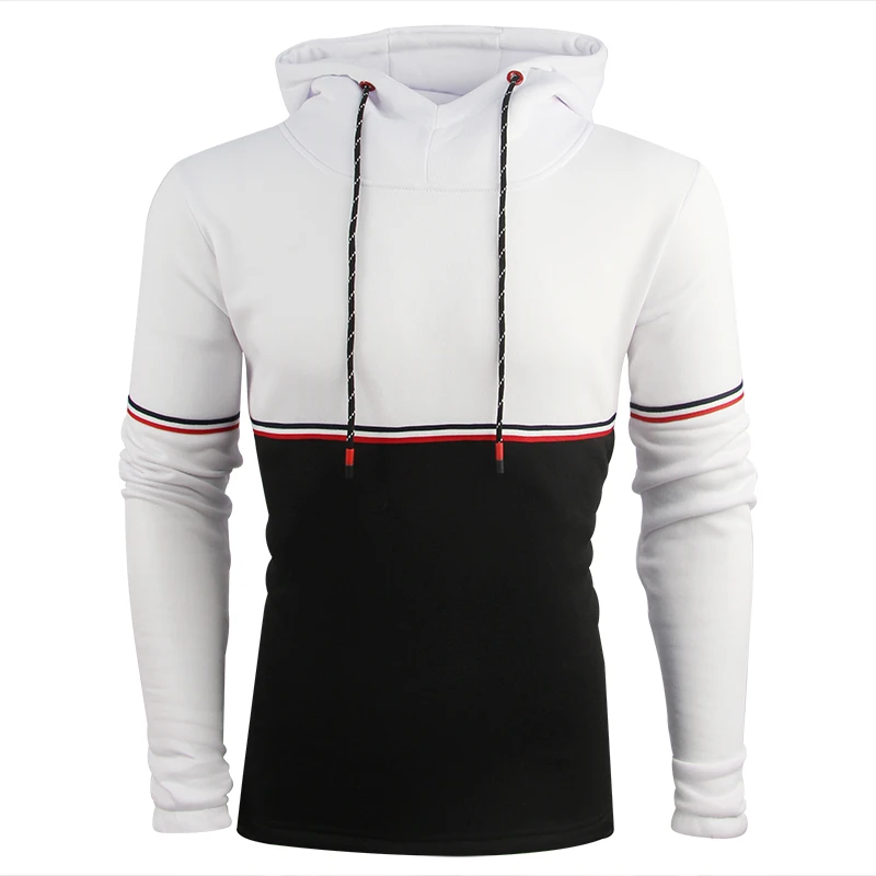 White black hoodie mens Clearance