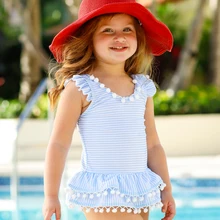 Pudcoco/детский купальник для маленьких девочек, цельный бикини, купальный костюм для малышей, детский купальник, пляжная одежда для девочек