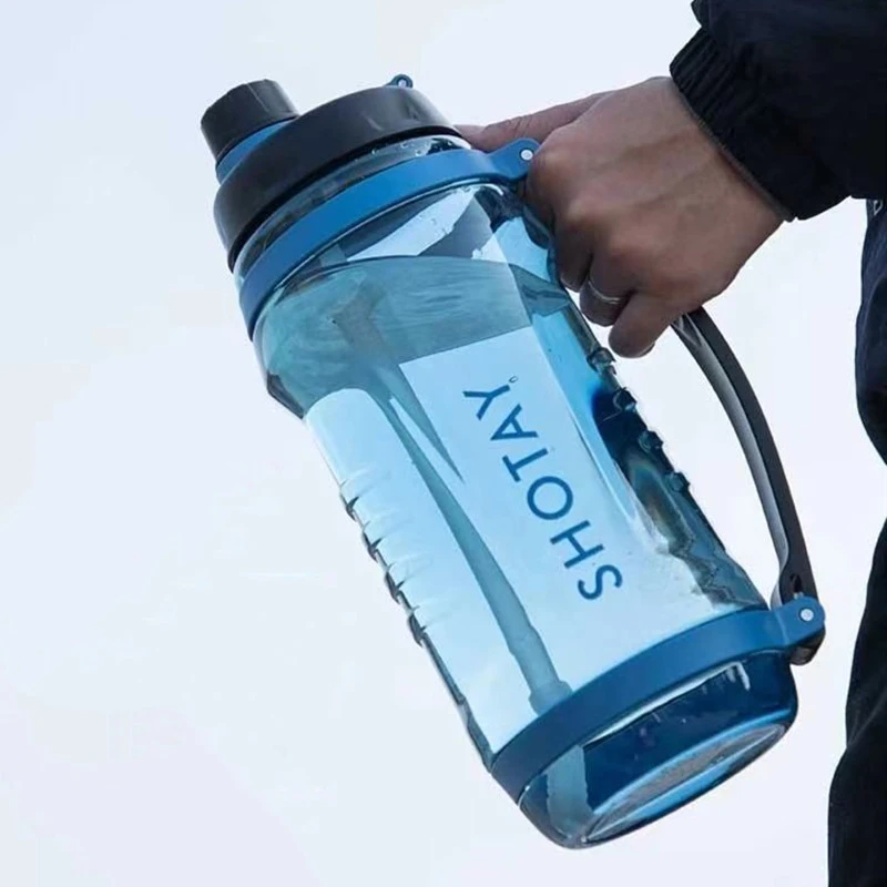 2500ml/3100ml Large Capacity Water Bottle Gym Fitness Drinking Bottle