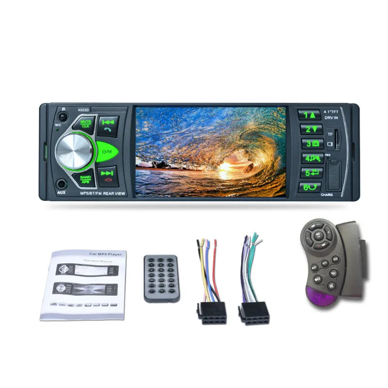 Автомагнитола LTBFM 1 Din с поддержкой Bluetooth MP5 4022D FM радио|Автомобильные