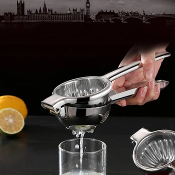 

Manual Citrus Juicer Hand Orange Squeezer Lemon Fruit Juicer Citrus Press Machine Stainless Steel Kitchen Accessories For Home