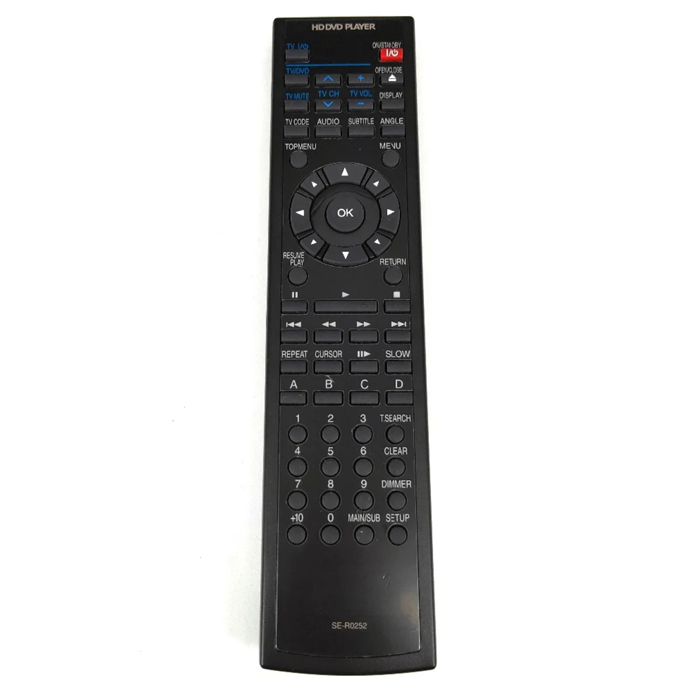 

NEW Original SE-R0252 For Toshiba HD DVD player Remote control for HD-A2 A20 A35 HDA2KU Fernbedienung